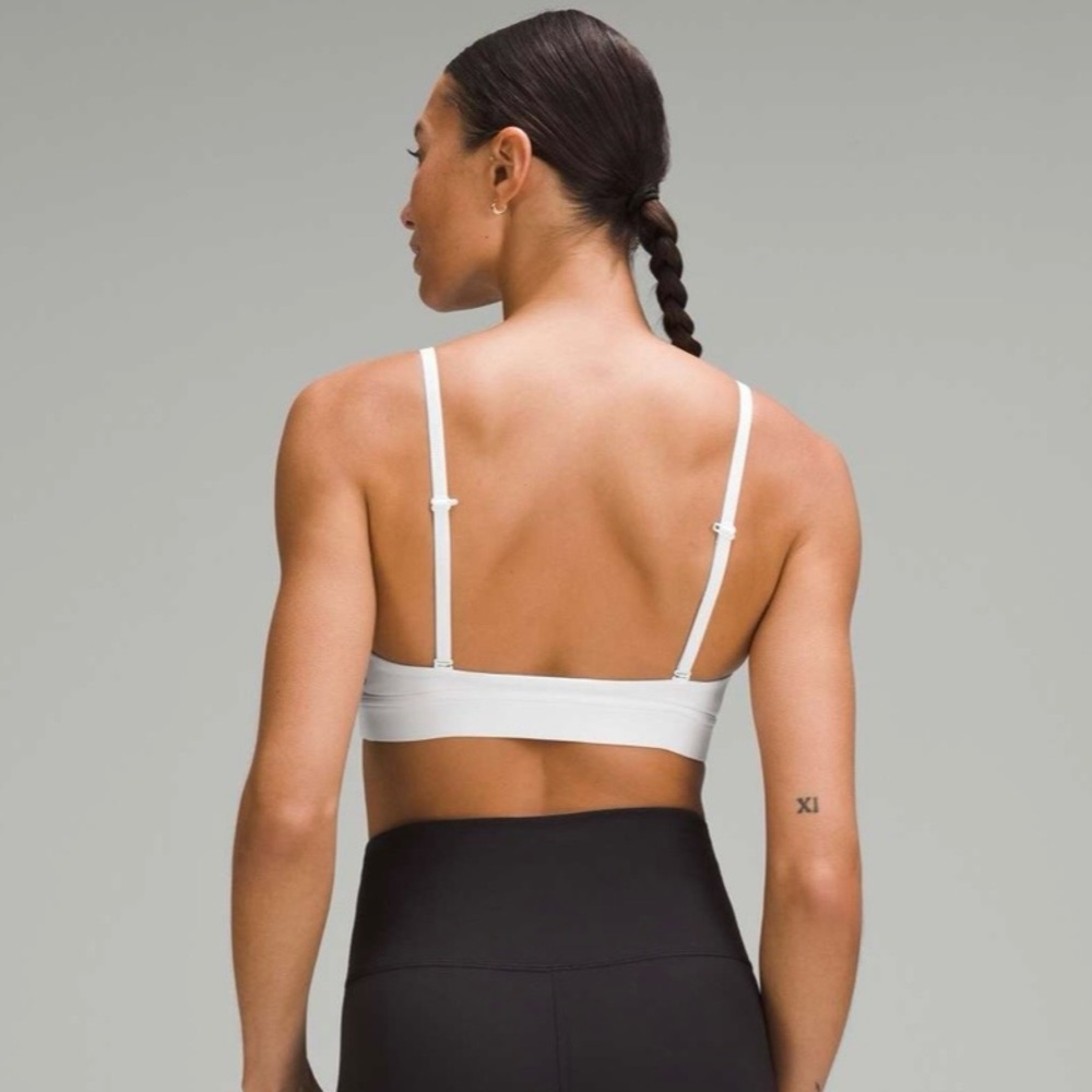 NWT Lululemon License to Train Triangle Bralette - White - Picture 2 of 7